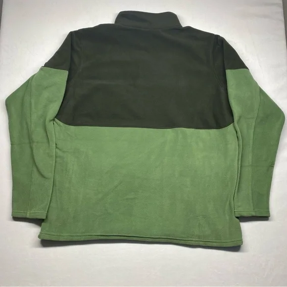 Columbia Men's Basin Trail 3 Half Snap Fleece Pullover Size XL Green. - Picture 2 of 10